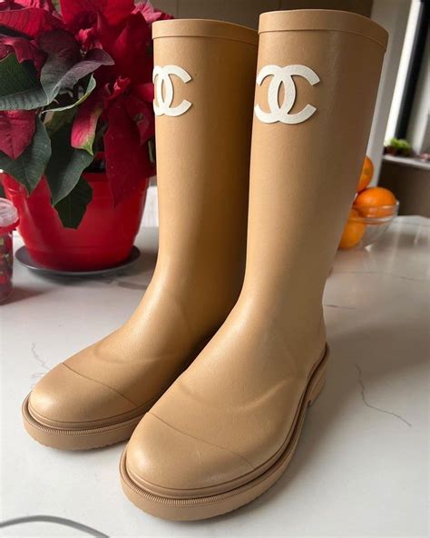 how much are chanel rain boots|Chanel rain boots price.